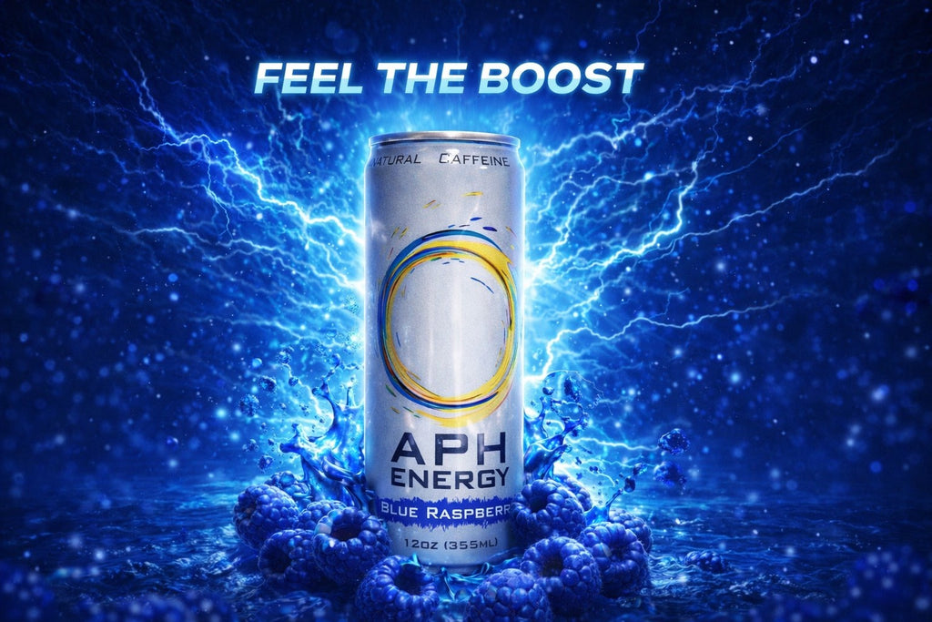 APH Energy Blue Raspberry 12 Cans
