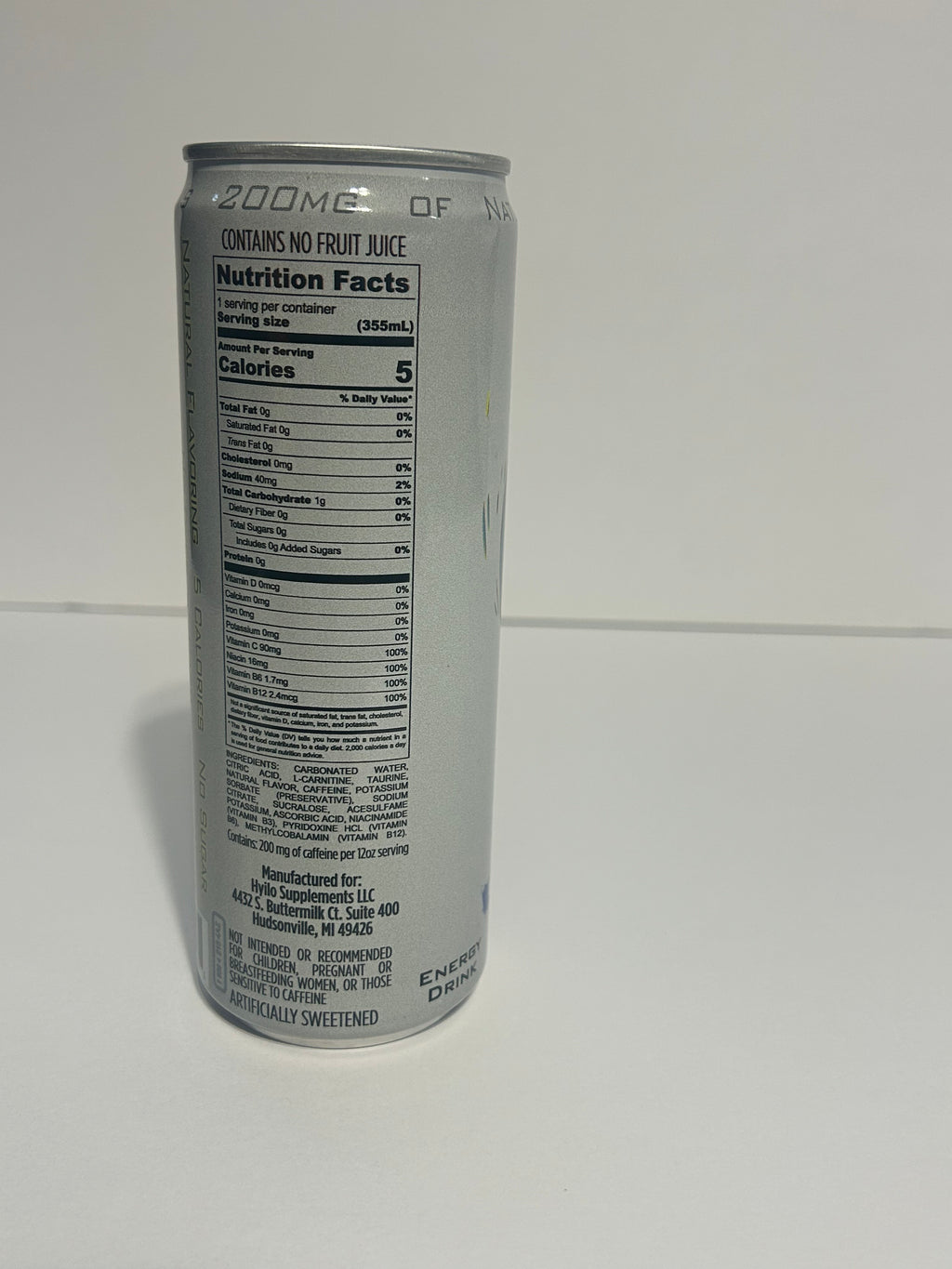 APH Energy Blue Raspberry 12 Cans