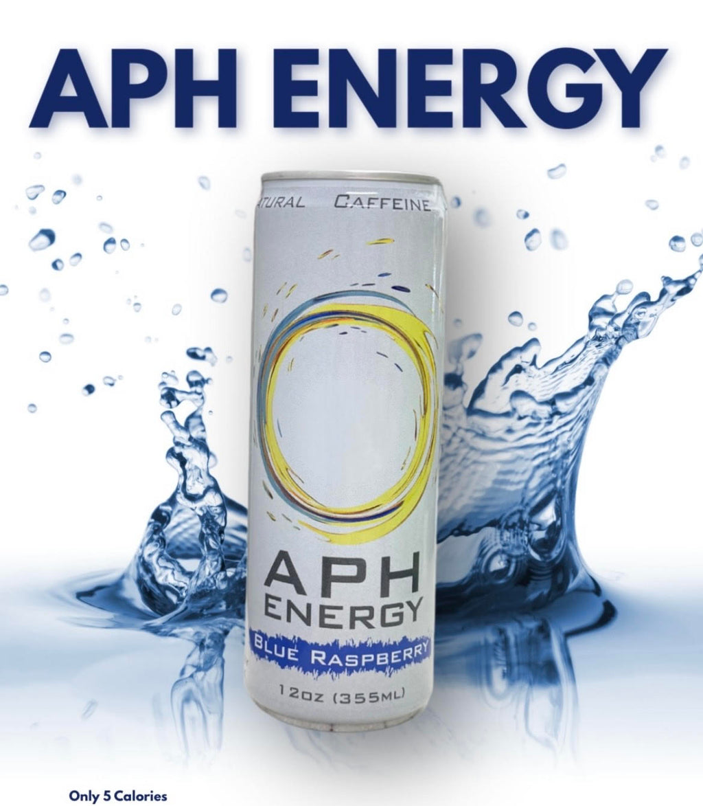 APH Energy Blue Raspberry 12 Cans